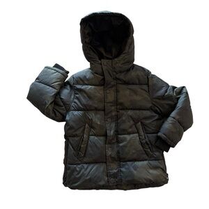 Kids Size 7 Zara Snow Jacket Ski Snowboarding Waterproof Warm camouflage